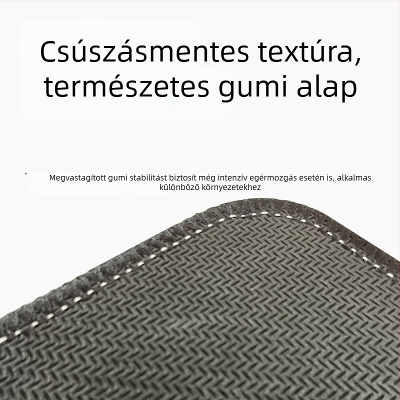 Egérpad – Természetes gumi, Csúszásmentes, Hőtranszfer, Logó nyomtatás, Testreszabható