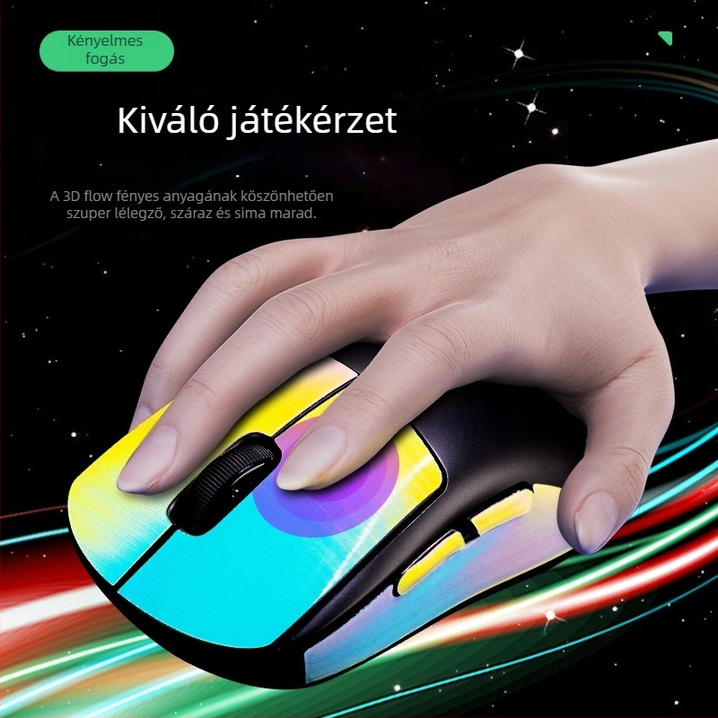 Logitech GPW egérhez szilikon csúszásgátló matricák – színes dizájn