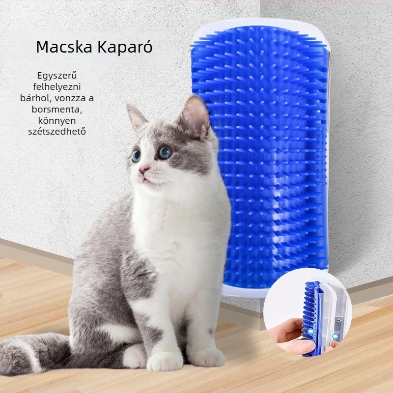 Macska sarok kaparó masszázs fésűvel a szőr eltávolításához, Senye márka, 200 darabos doboz, macskáknak