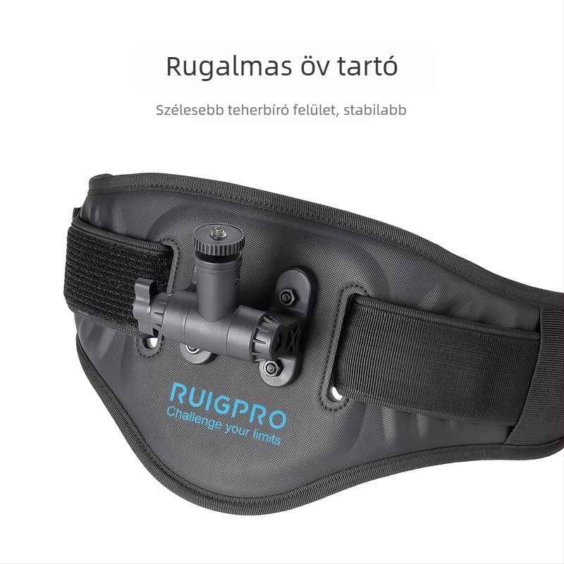 Mellkasra szerelt telefon-tartó POV felvételhez, hátizsákhoz rögzíthető klipekkel, kompatibil Insta360, GoPro, DJI