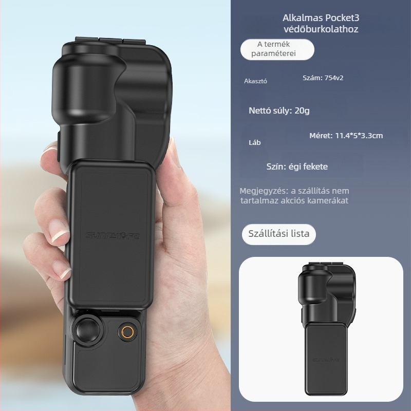 Osmopocket 3 védőhéj, modell 754v2 – műanyag, OEM/ODM