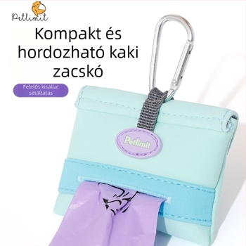 Kutyapisz-gyűjtő eszköz és zacskótároló kültéri sétákhoz — Eredet: Egyéb; Importálás: Nem; Termékkategória: WC; Doboz mennyisége: Egyéb