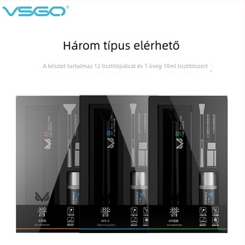 CMOS/CCD szenzor tisztító pálca – Vsgo/Weigao, Mikroszálas, Full-Frame, APS-C és 4/3 DSLR-hez, OEM testreszabás