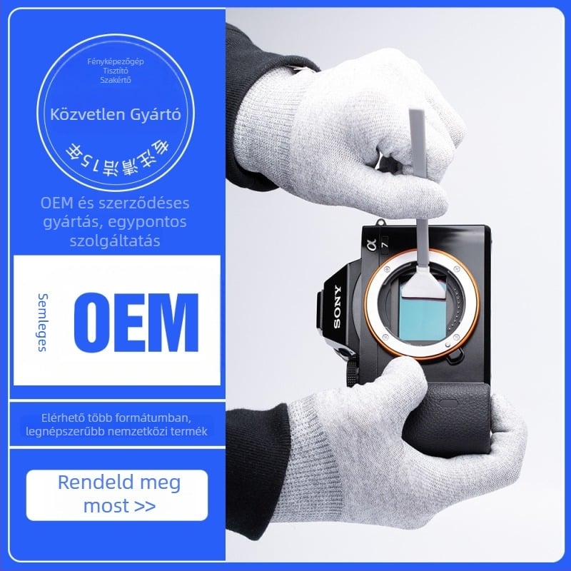 CMOS/CCD szenzor tisztító pálca – Vsgo/Weigao, Mikroszálas, Full-Frame, APS-C és 4/3 DSLR-hez, OEM testreszabás