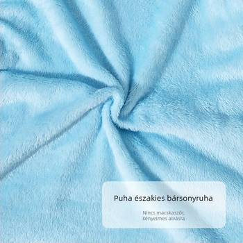 Macska szőrtelenítő kötény – korall fleece anyag, Meow Meaning márka