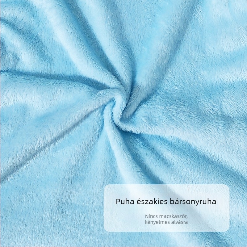 Macska szőrtelenítő kötény – korall fleece anyag, Meow Meaning márka