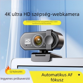 Okos PTZ kamera asztali számítógépekhez, 4K felbontással, 800k szenzorral és USB 2.0 interfésszel