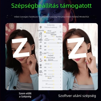 Okos PTZ kamera asztali számítógéphez, 4K felbontás, 800K szenzor, USB 2.0