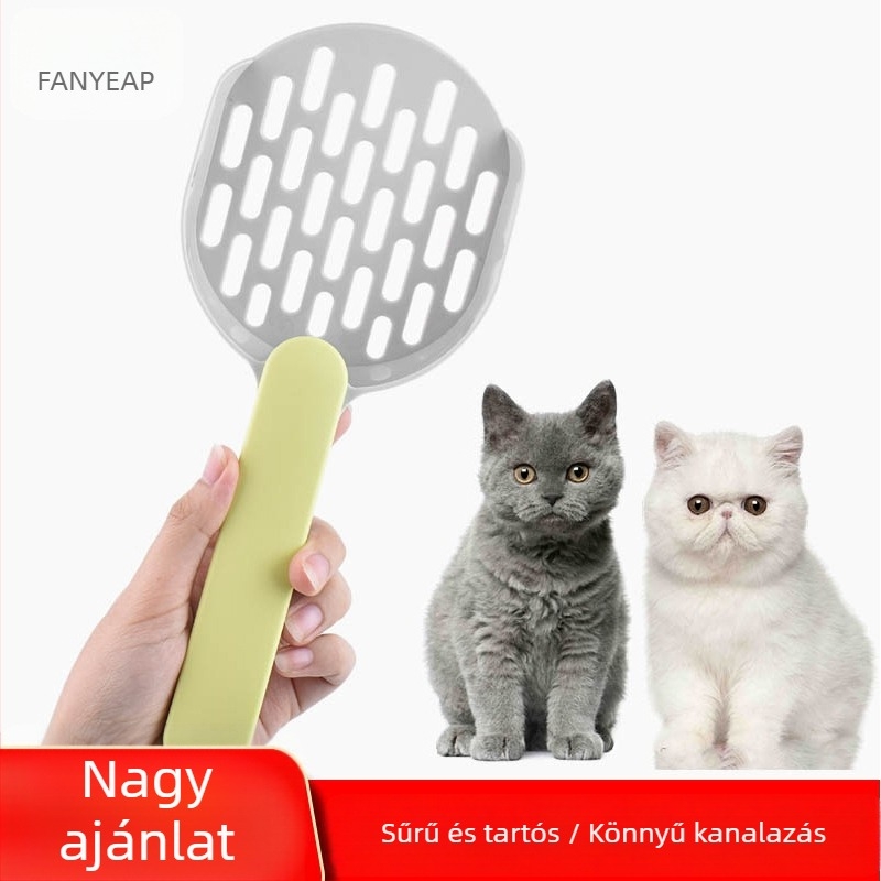 Macskaalom-kanál, műanyag, modell A1P30, márka Fan yi, finom lyukakkal és megerősített lyukakkal