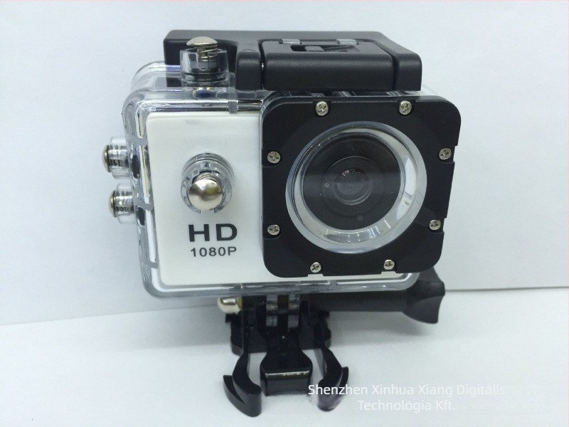 SJ5000 sisakkamera sporthoz - 1080P HD, 2,0 hüvelykes LCD, TF microSD tároló, akkumulátor élettartam 1,5 óra