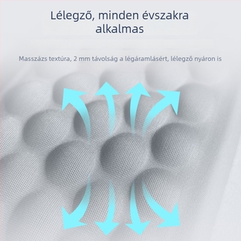 Memóriahabos billentyűzet- és egérpad karkármasz — Nagy méretű, memóriahab + textil, egyoldalas, injekciós formázás, OEM-kész