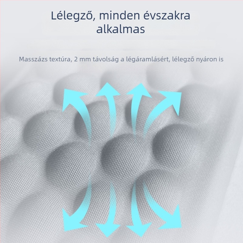 Memóriahabos billentyűzet- és egérpad karkármasz — Nagy méretű, memóriahab + textil, egyoldalas, injekciós formázás, OEM-kész
