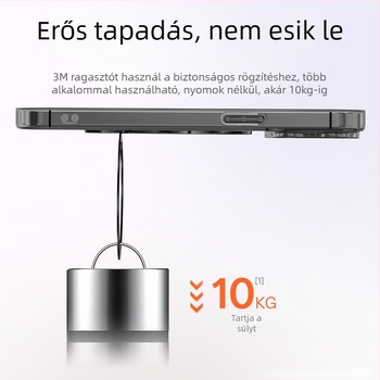 Összecsukható telefonállvány • Fémszerkezet • Testreszabható • Általános célú