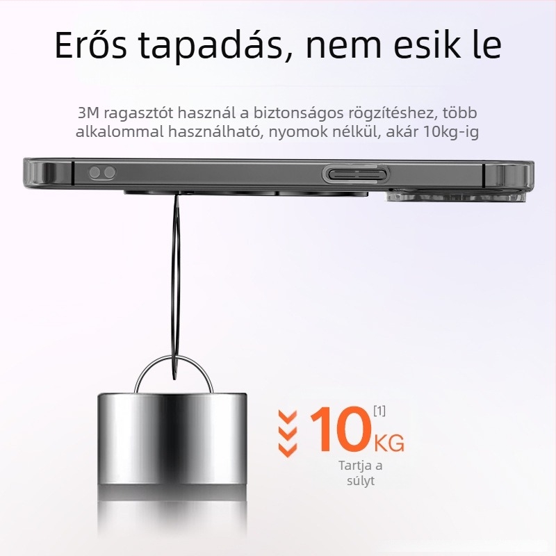 Összecsukható telefonállvány • Fémszerkezet • Testreszabható • Általános célú