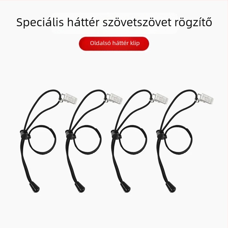 Fényképező háttér-klipsz Velcro szalagokkal, anyag nylon, keverék nylon és poliészter, ipari használat