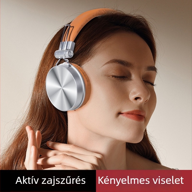 VJ901 Bluetooth fejhallgató fejpánttal, összecsukható, 40 mm meghajtók, 32 Ω impedancia, 20–20 kHz frekvenciasáv, beépített mikrofon