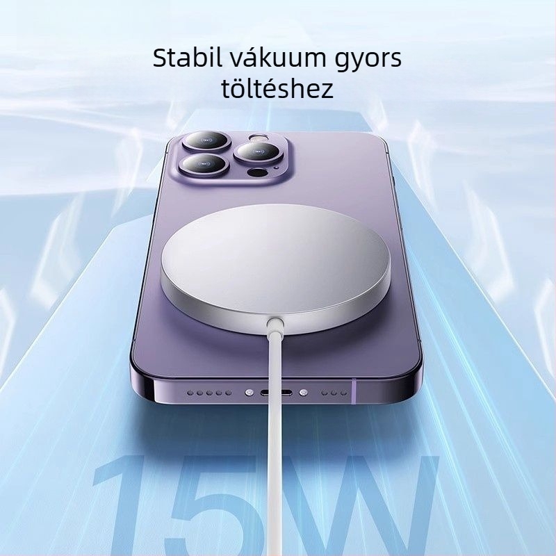 PD35W vezeték nélküli töltő QC 4.0 gyors töltéshez iPhone 16/15/14/13/12/11/8/X