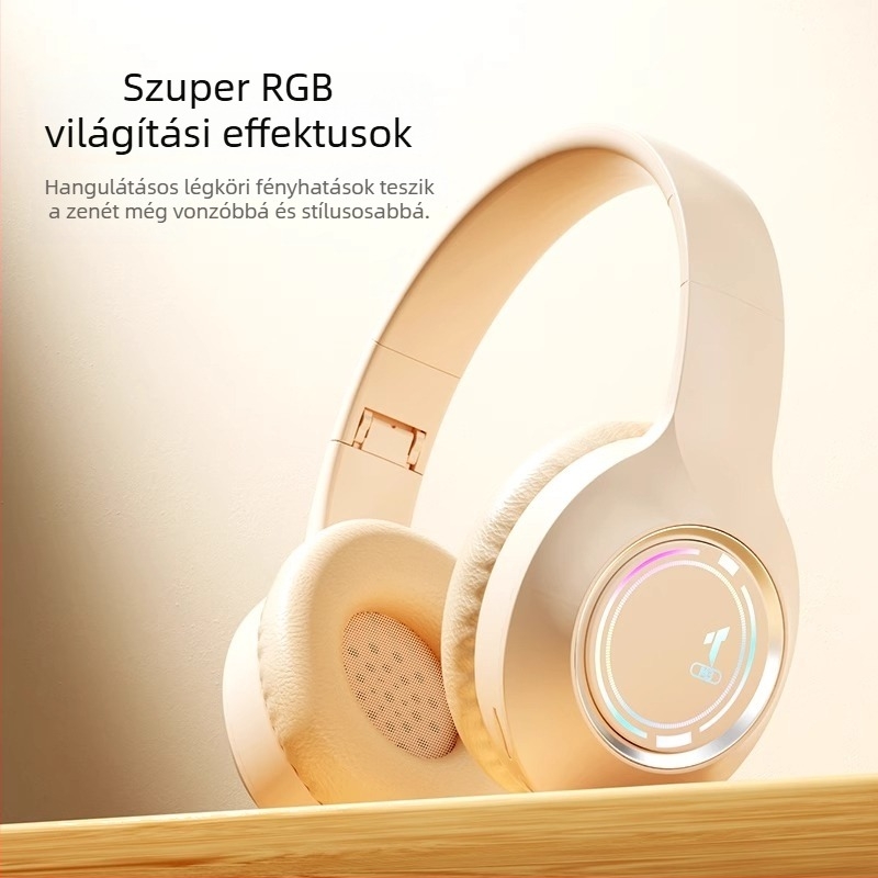 Vezeték nélküli Bluetooth fejhallgató játékokra mikrofonnal – sztereó hangzás, alacsony késleltetés