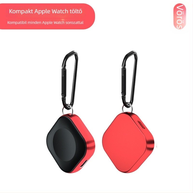 Zizgeek Apple iWatch mágneses duálportos vezeték nélküli töltő, PD, 6W összteljesítmény, 5W kimenet — S10 / S987 Ultra