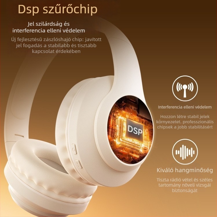 Vezetékes fejhallgató hallgatási tesztekhez | 40 mm meghajtók • 3,5 mm csatlakozó • vezetékes kapcsolat • torzítás ≤0,2%