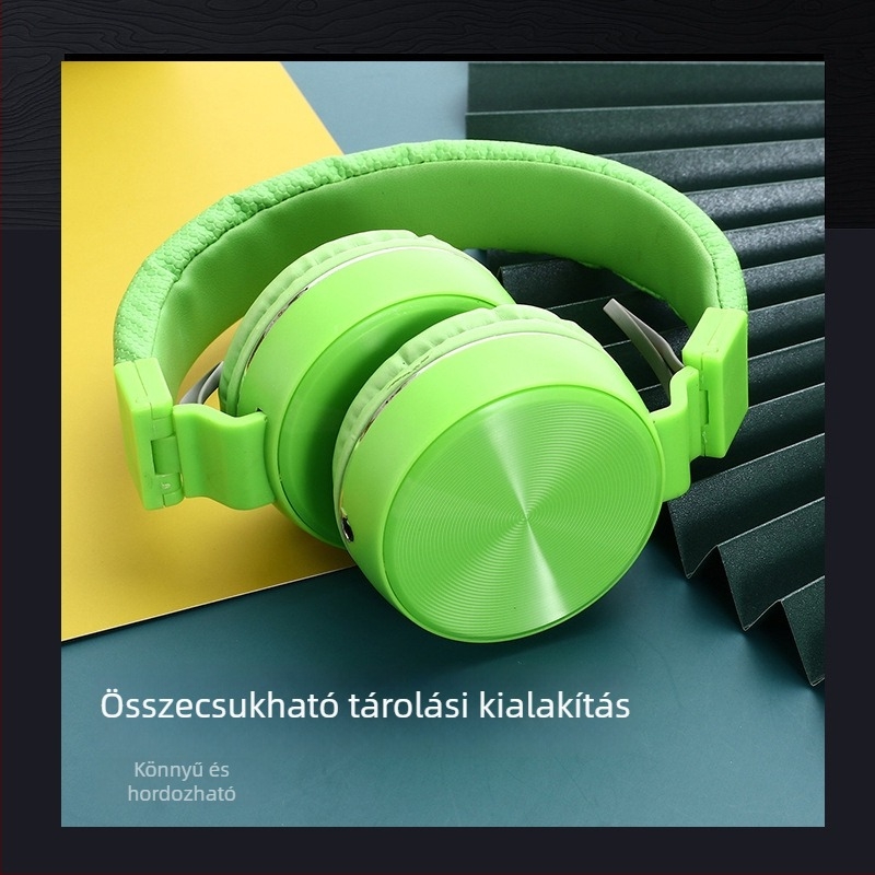 Shumeini vezeték nélküli Bluetooth fejhallgató, Bluetooth 5.0, 10 m hatótávolság, zajcsökkentés, sztereó hang, testreszabható logó