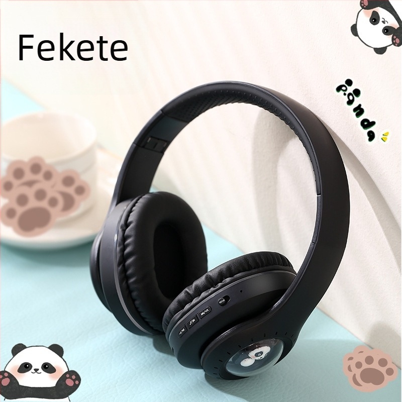 Űrkapszula dizájnú karikatúra fejhallgató, vezeték nélküli Bluetooth 5.3, fejre szerelhető, 10 m hatótávolság, 4–8 óra üzemidő, lélegző világítás, sztereó