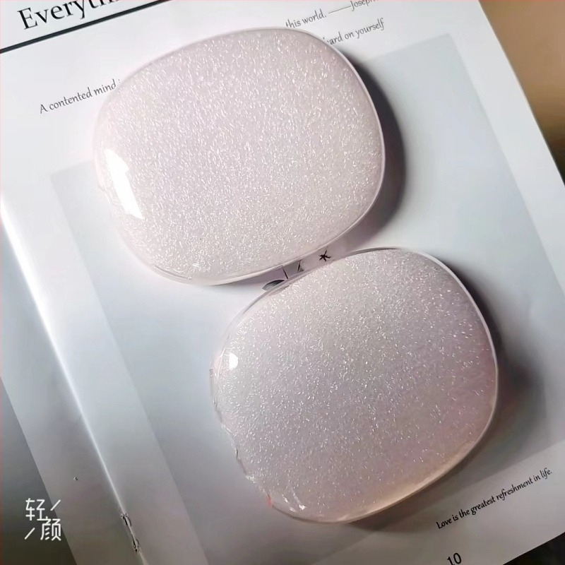 AirPods Max TPU átlátszó puha héj védőtok, Apple-kompatibilis, injekciós öntés