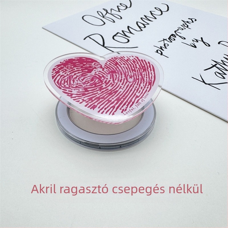 Autóba szerelhető mágneses telefontartó IP karikatúra nyomtatással, epoxidos akril test, kihúzható asztali állvány