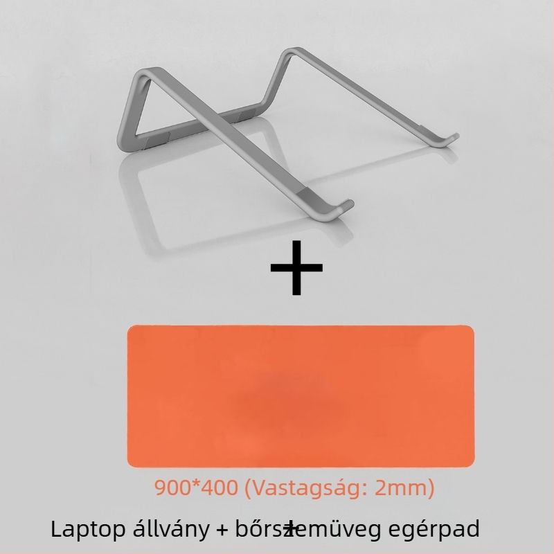 Laptop állvány, műanyag kivitel, forgó alap
