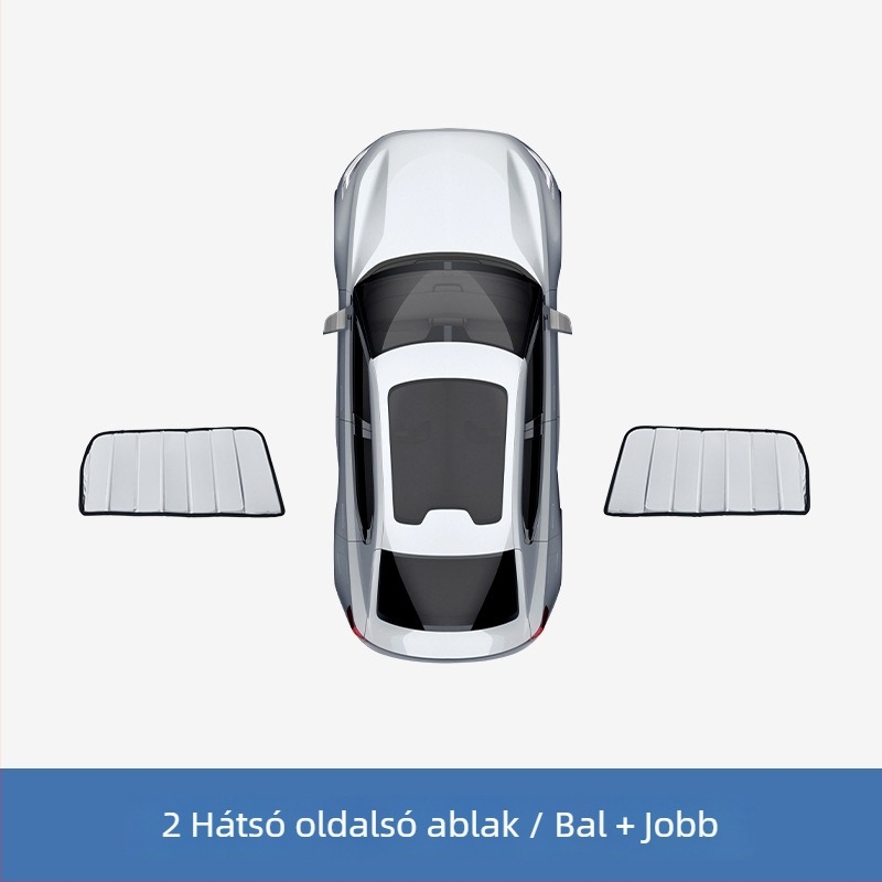 Összecsukható napvédő Ford Rangerhez - alumíniumfólia, beépített telepítés, testreszabható, logó nyomtatása elérhető