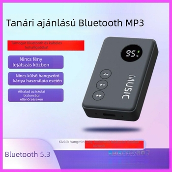 Hordozható Bluetooth MP3-lejátszó kártyahellyel, Modell 816, Termékszám GC2ddeJk, 1 év garancia