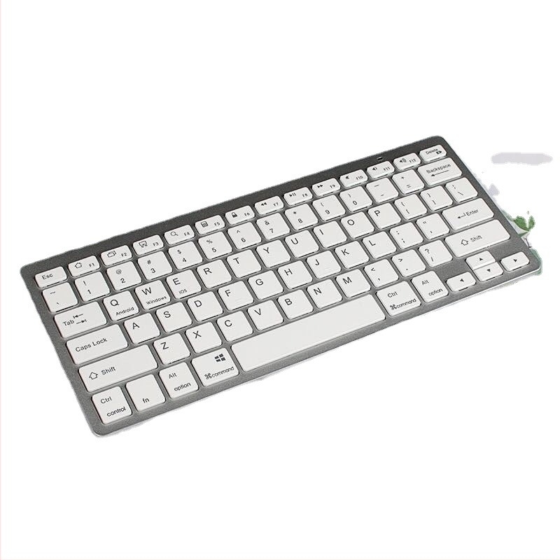 Ultra vékony vezeték nélküli mini billentyűzet és egér Bluetooth-képes, tabletával, telefonnal és PC-vel kompatibilis, ergonikus kialakítás, OEM-ready