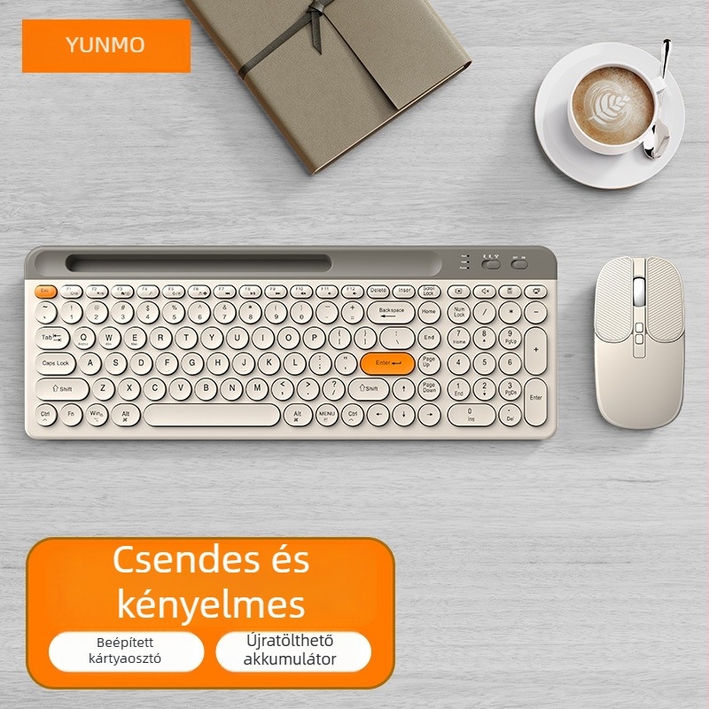 KM880 Vezeték nélküli billentyűzet és egér USB készlet