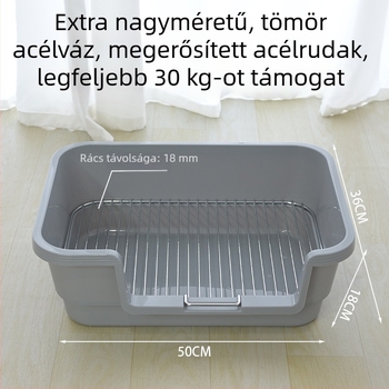 Kutyatoalett védelem a vizelet fröccsenése ellen, könnyen tisztítható, kis-, közepes és nagytestű kutyáknak