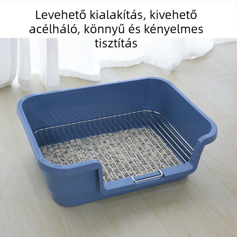 Kutyatoalett védelem a vizelet fröccsenése ellen, könnyen tisztítható, kis-, közepes és nagytestű kutyáknak