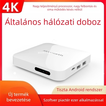 Set-top box E900s 1GB RAM, 8GB tárhely, 1080p kimenet, Ethernet, Wi‑Fi, HDMI, AV, USB