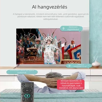 4K vezeték nélküli set-top box otthoni használatra, képernyő tükrözéssel és hálózati lejátszóval