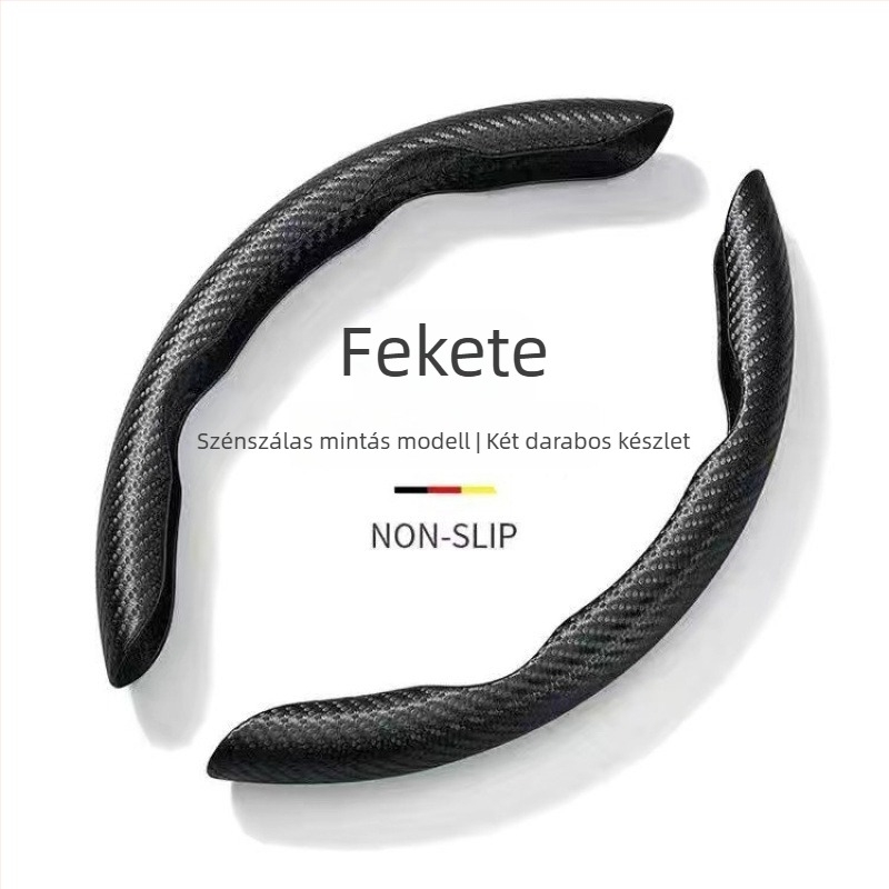 Kormánykerékfedél műbőrből, egyszínű mintázat, univerzális illesztés, nyári használatra