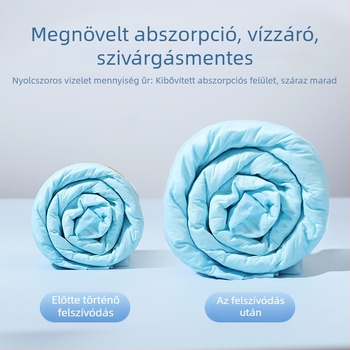 KIMHOME Állatpelenka alátétek – egyszer használatos, nedvszívó alátétek kutyáknak és macskáknak, nem szövött anyagból, 100 darab, magáncímke elérhető