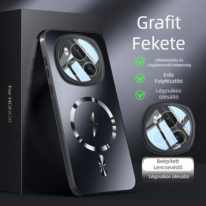 Honor Magic6 tok lencsefilmmel, teljes lefedettség, vezeték nélküli mágneses, matt felület, hűtés