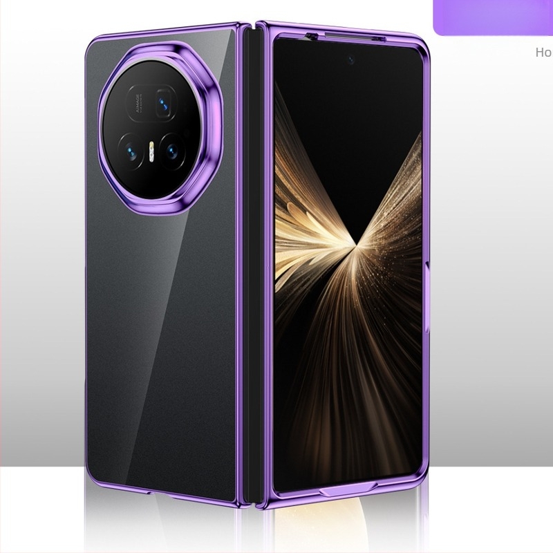 HONOR MagicV5 elektroplatált PC tok – testreszabható, ütésálló, hőelvezetés, anti-ujjlenyomat