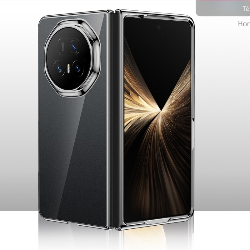 HONOR MagicV5 elektroplatált PC tok – testreszabható, ütésálló, hőelvezetés, anti-ujjlenyomat