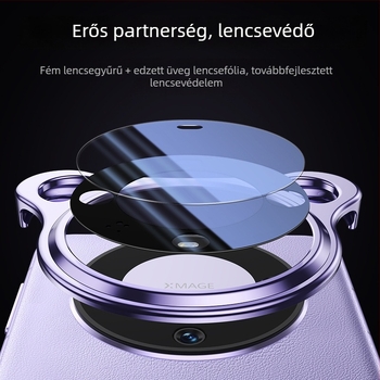 Huawei Mate70 keret nélküli telefonvédő alumínium-ötvözetből, ütésálló, lencsevédő fóliával, P70 Ultra