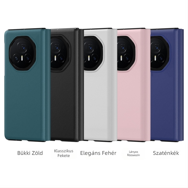 Honor Magic V3 telefonhoz tok összecsukható kijelzővel – teljes lefedettség, ütésálló, kopásálló, anyag PC + műbőr, mechanikai megmunkálás