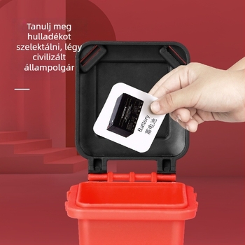 Asztali szemétrendező játék gyerekeknek – Oktató szelektáló játék, 4–6 éveseknek, műanyag, nem elektromos