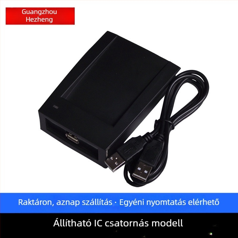 IC intelligens kártyaolvasó - érintés nélküli 13,56 MHz, 5V, 8K memória, olvasási idő 106 ms, kompatibilis M1/S50/S70 kártyákkal