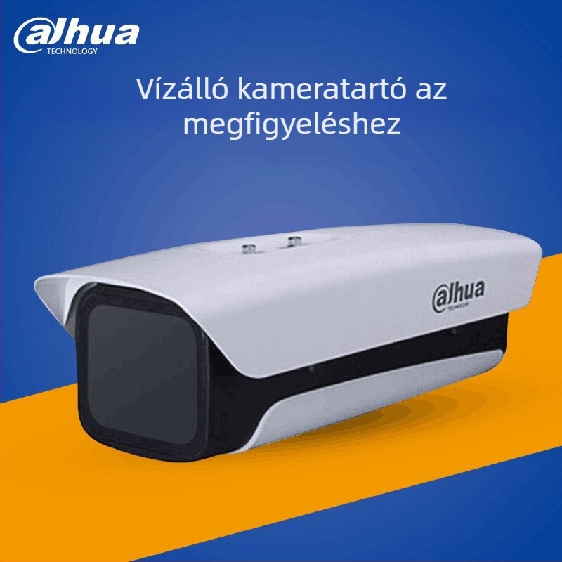 Fegyver formájú felügyeleti kameraház – alumíniumötvözet, kültéri, víz- és porálló, 2× M20 kábelcsatlakozó, -40°C-tól +60°C-ig