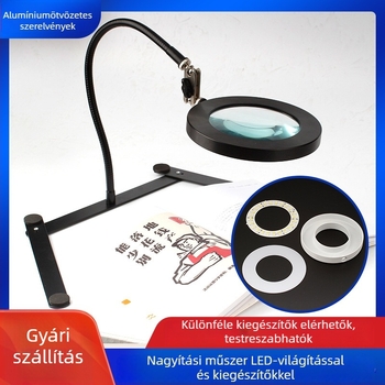 LED asztali lámpa ház alumíniumból, modell 202004171, testreszabott feldolgozás, alkalmas tetoválás és szépségszalonok számára