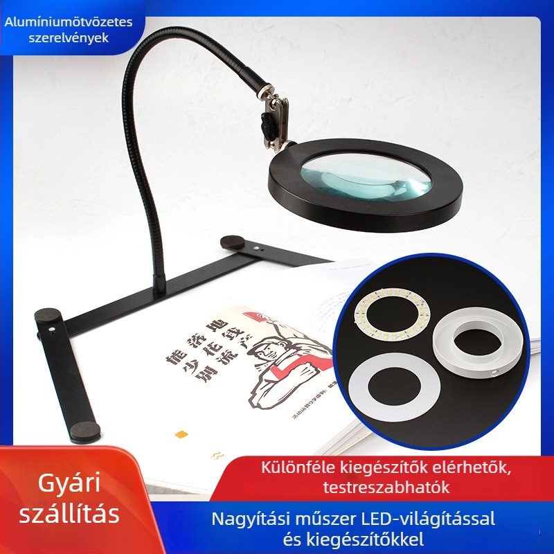 LED asztali lámpa ház alumíniumból, modell 202004171, testreszabott feldolgozás, alkalmas tetoválás és szépségszalonok számára