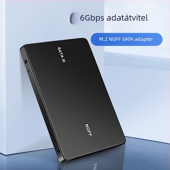 M.2 NGFF–SATA SSD tok, N6, alumínium ötvözet, akár 2TB, SATA 3.0, 6Gbps